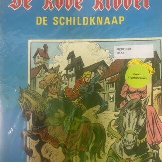 De schildknaap, De Rode Ridder, nummer 80, eigen coverfoto uit box 140