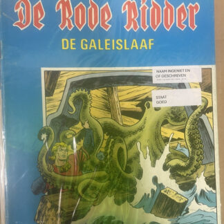 De galeislaaf, De Rode Ridder, nummer 77, eigen coverfoto uit box 140
