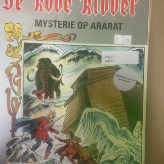 Mysterie op Ararat, De Rode Ridder, nummer 151, eigen coverfoto uit box 140