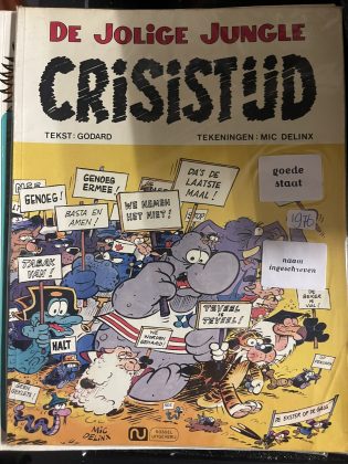 Crisistijd, eigen opname in doos 183