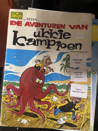 De avonturen van Ukkie Kampioen, eigen opname in doos 183