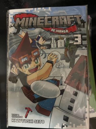 Minecraft de manga 3, eigen opname in doos 183