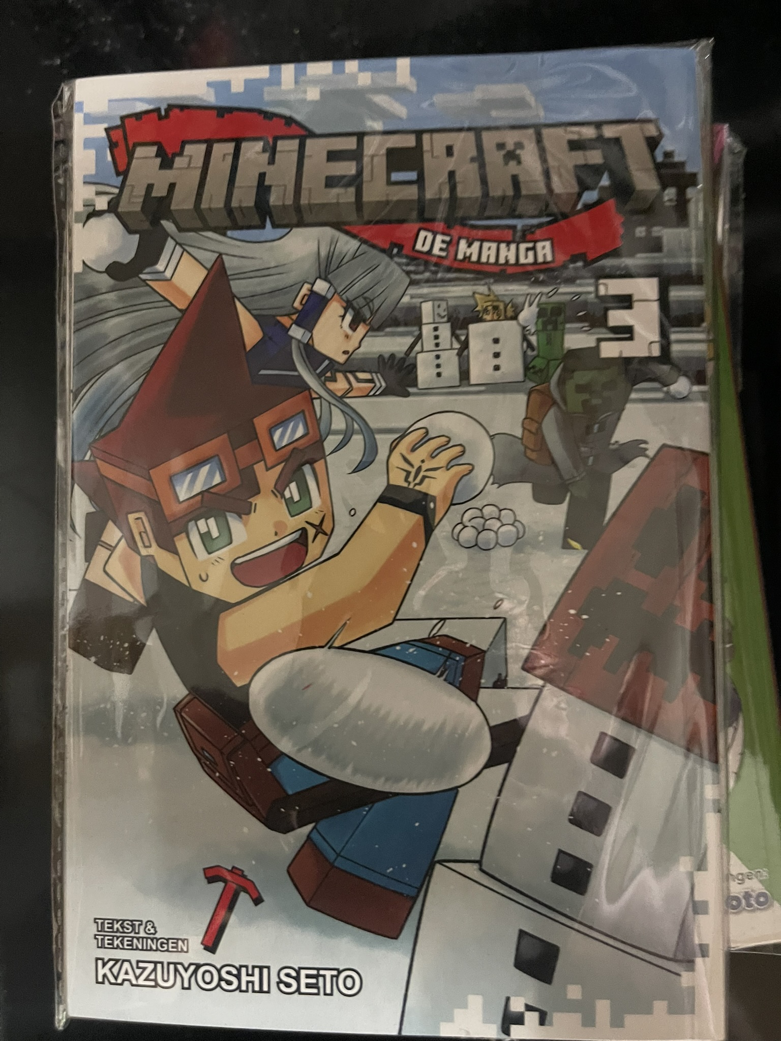 Minecraft de manga 3, eigen opname in doos 183