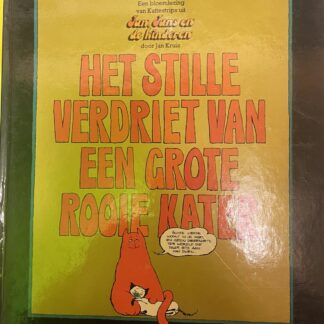 Het stille verdriet van een grote rooie kater